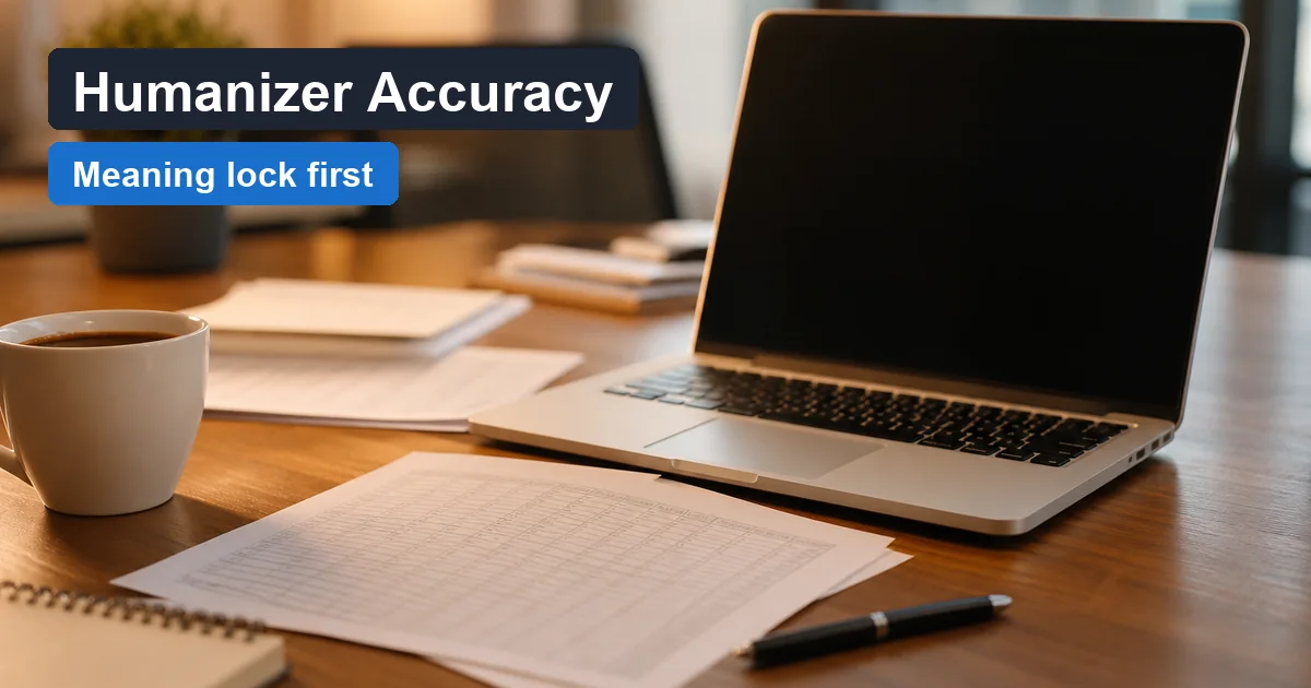 AI Humanizer Accuracy — WriteReal cover