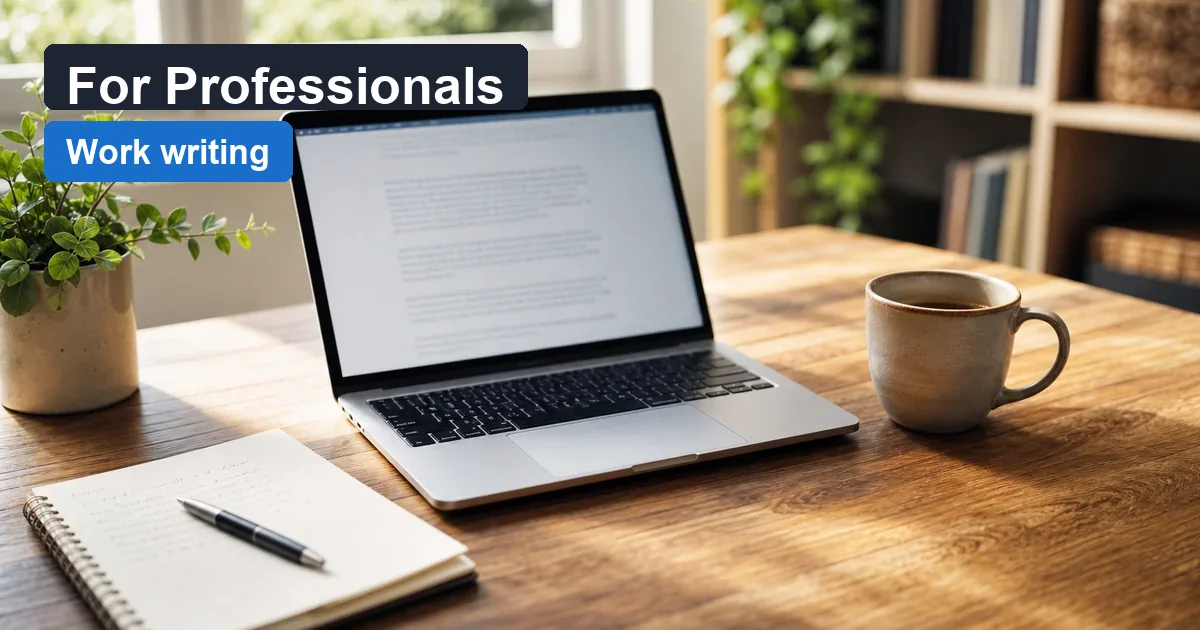 AI Humanizer for Professionals — WriteReal cover