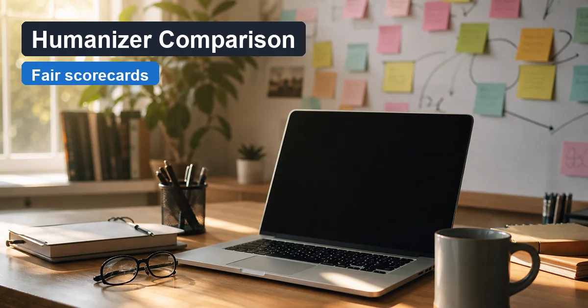 ChatGPT Humanizer Comparison — WriteReal cover