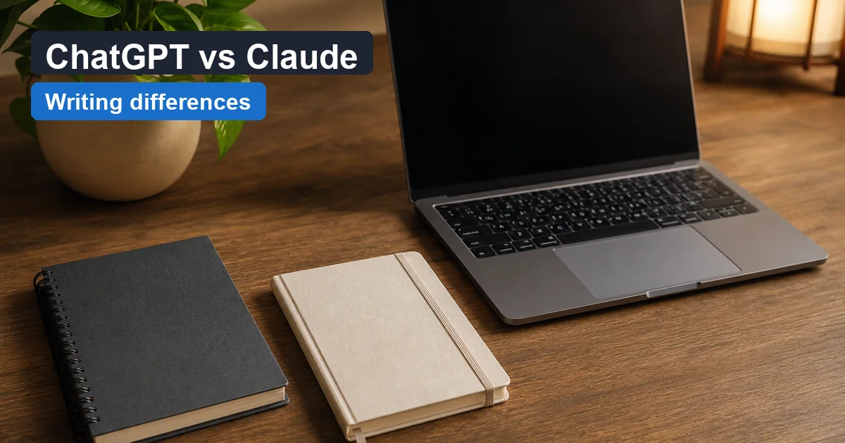 ChatGPT vs Claude Writing — WriteReal cover