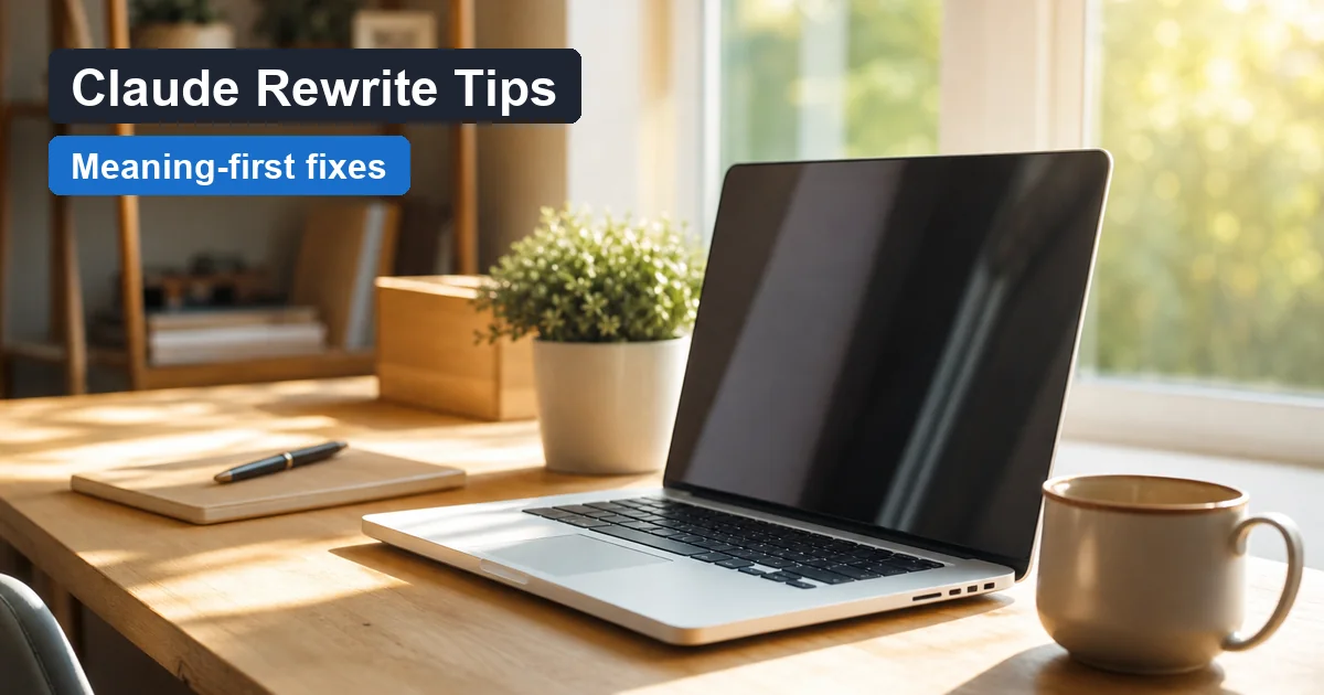 WriteReal cover for Claude rewriting tips