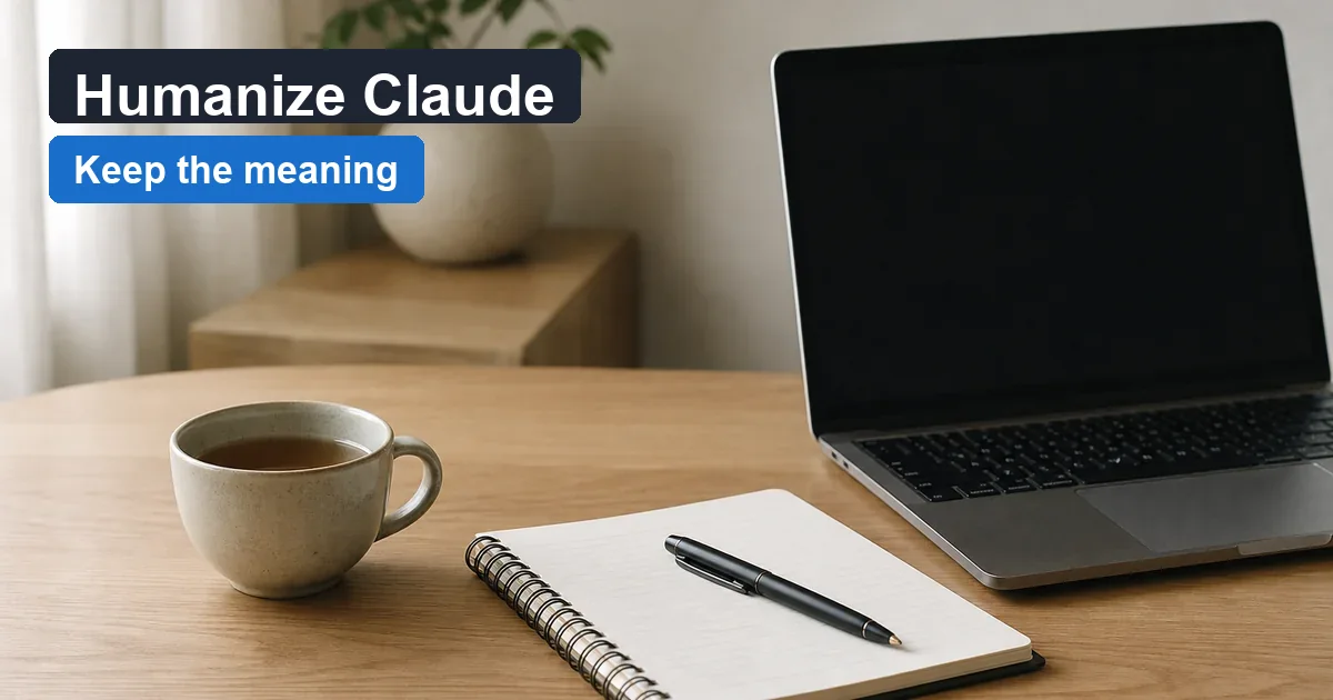 WriteReal cover for humanize Claude AI text guide
