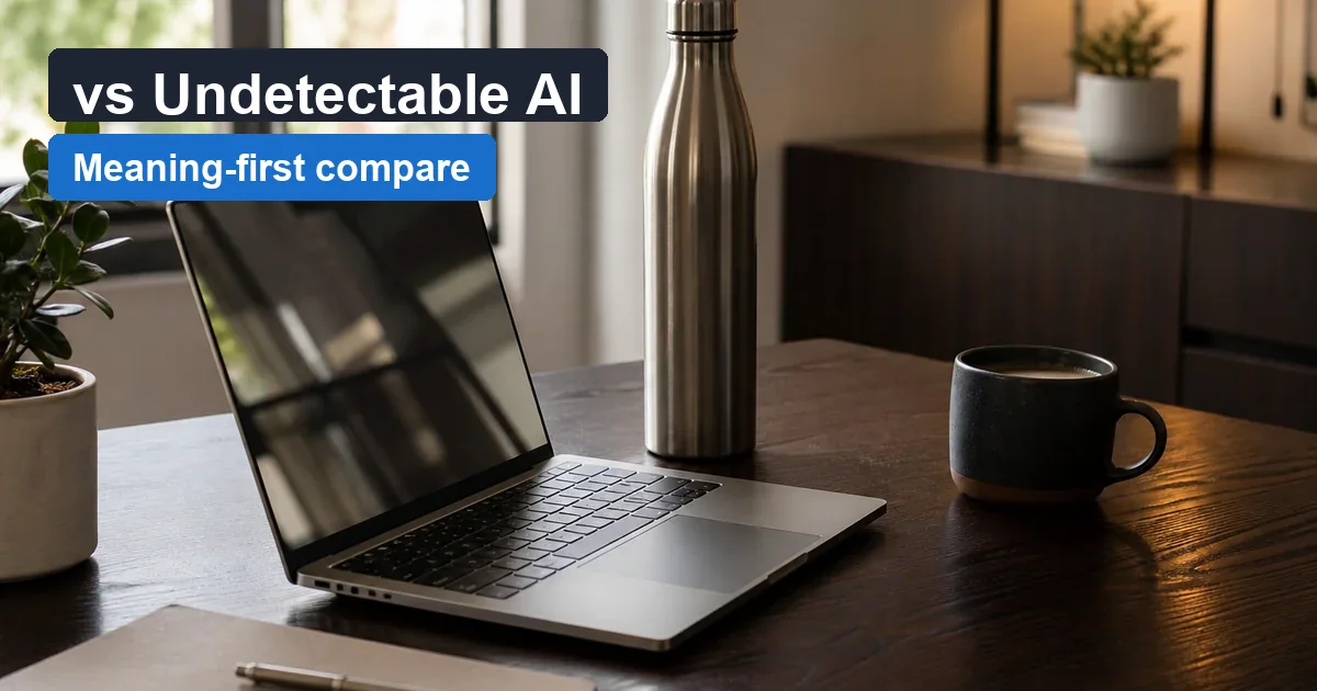 WriteReal vs Undetectable AI humanizer comparison cover